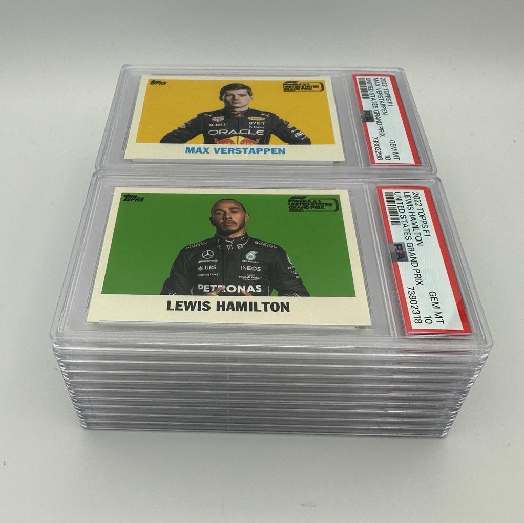 PSA 10 - All 20 drivers - 2022 Exclusive United States Grand Prix Set