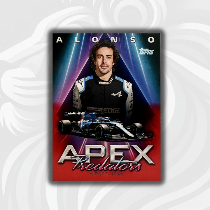 1/5 Red - Fernando Alonso #APFA - 2021 Formula 1 - Apex  Predators