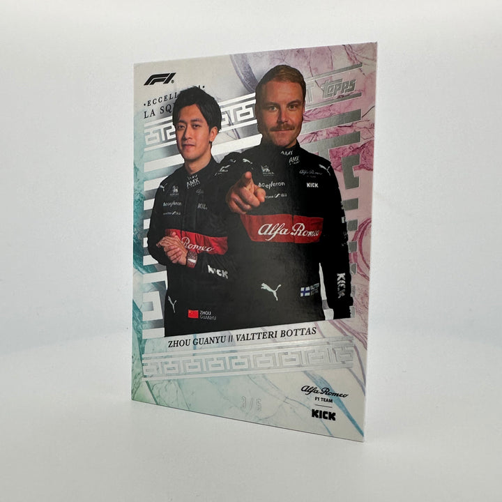 3/5 Rainbow - Alfa Romeo - Bottas/Guanyu - 2023 Eccellenza La Squadra