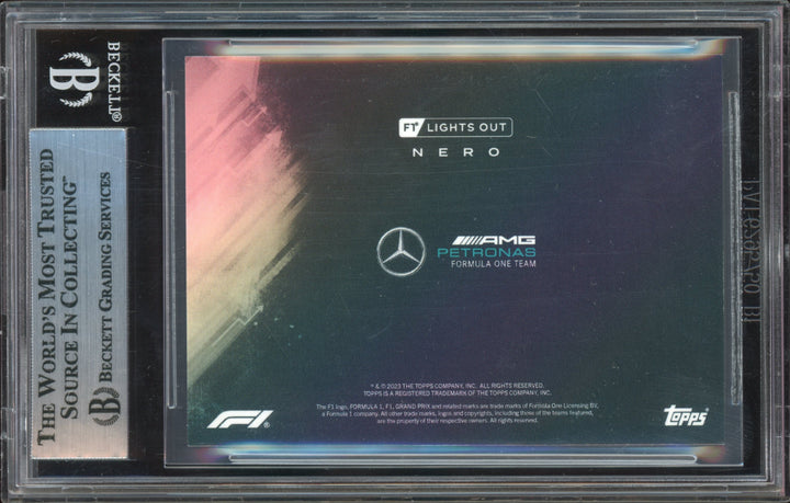 BSG 9 - /15 Lewis Hamilton - Nero - Purple - 2022 Topps Lights Out F1