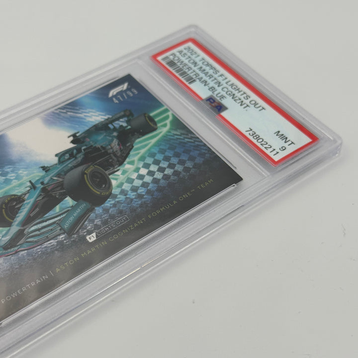 PSA 9 - 47/99 ASTON MARTIN COGNIZANT F1 TEAM - POWERTRAIN - BLUE