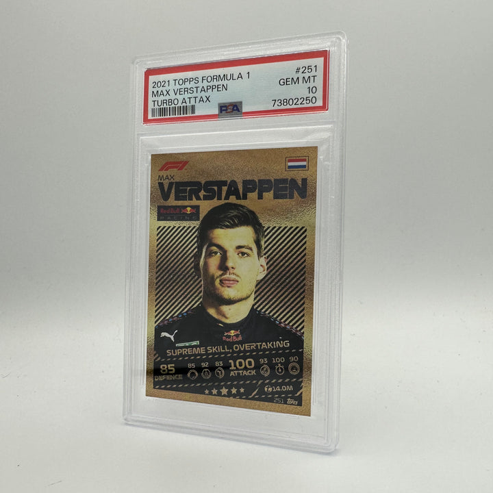 PSA 10 - MAX VERSTAPPEN #251