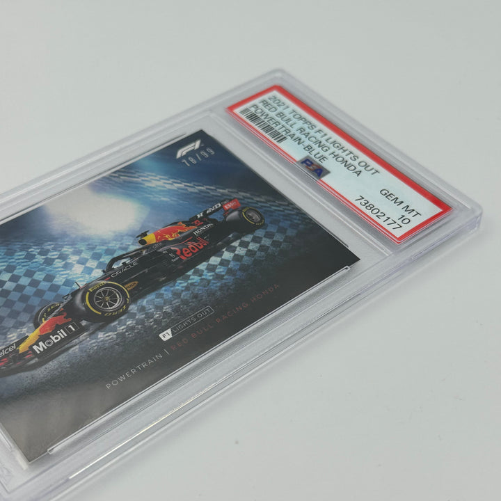 PSA 10 - 78/99 RED BULL RACING HONDA - POWERTRAIN - BLUE