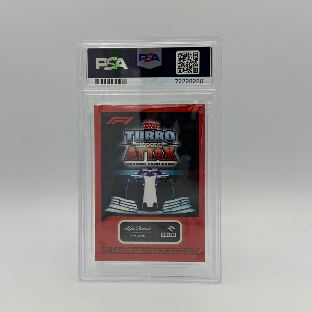 PSA 9 -   KIMI RAIKKONEN  #LE5G - LIMITED EDITION - GOLD