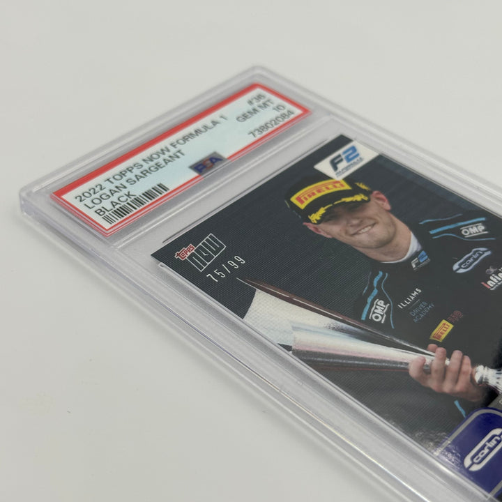 PSA 10 - 75/99 LOGAN SARGEANT #36 - BLACK