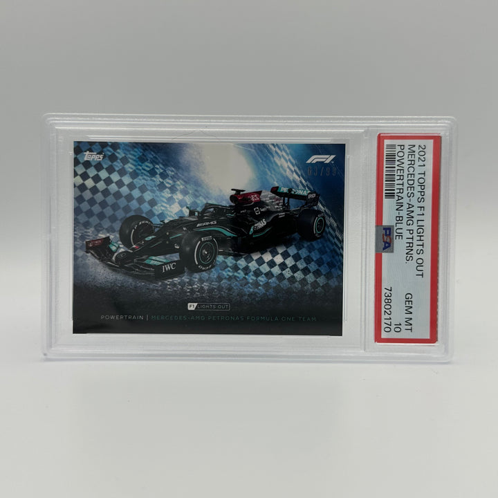 PSA 10 - 63/99 MERCEDES-AMG PETRONAS F1 TEAM - POWERTRAIN - BLUE