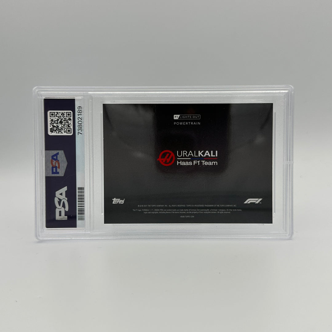 PSA 10 - 50/75 URALKALI HAAS F1 TEAM - POWERTRAIN - GREEN