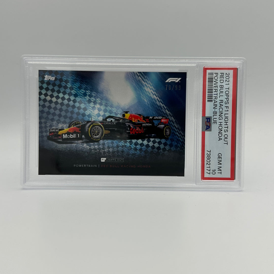 PSA 10 - 78/99 RED BULL RACING HONDA - POWERTRAIN - BLUE