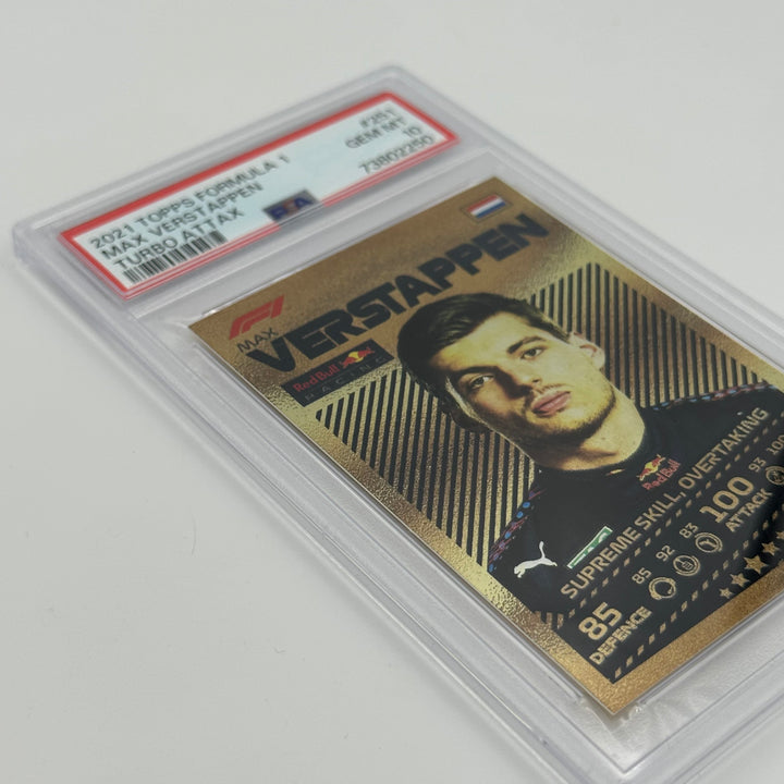 PSA 10 - MAX VERSTAPPEN #251