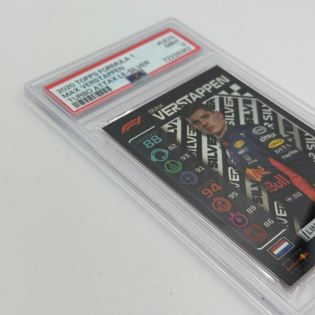 PSA 9 -   MAX VERSTAPPEN  #LE2S - LIMITED EDITION - SILVER