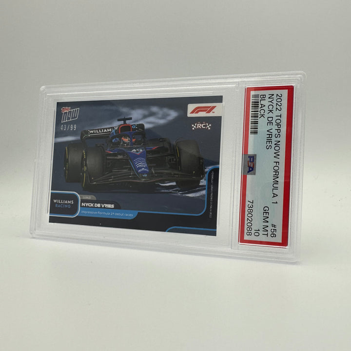 PSA 10 - 43/99 - Nyck de Vries - Impressive Formula 1 Debut #056