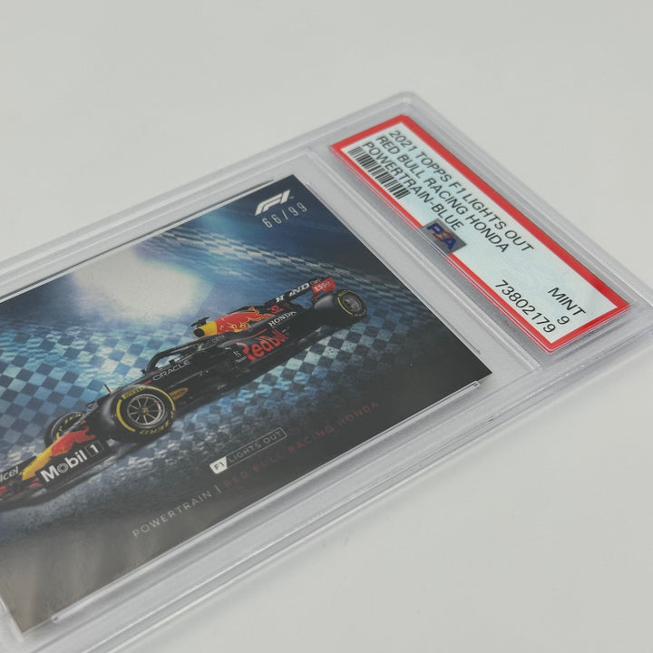 PSA 9 - 66/99 RED BULL RACING HONDA - POWERTRAIN - BLUE