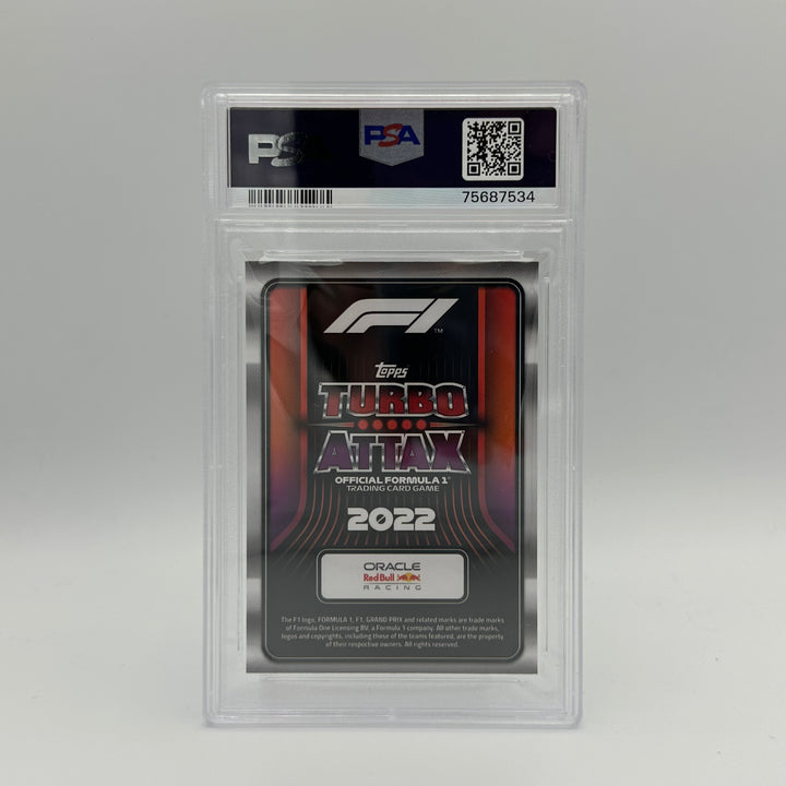 PSA 8 - MAX VERSTAPPEN #MV1 -  SIGNATURE STYLE