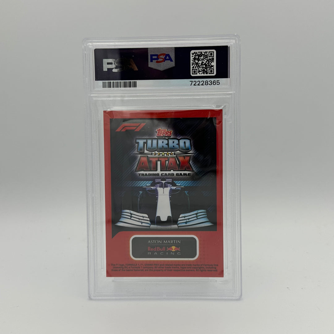 PSA 8 -   MAX VERSTAPPEN  #LE2S - LIMITED EDITION - SILVER