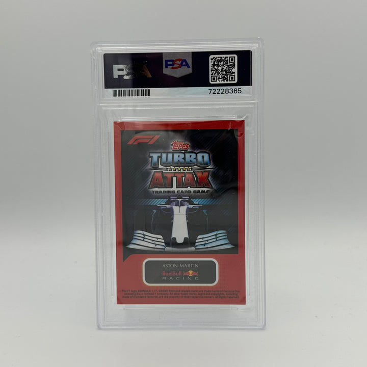 PSA 8 -   MAX VERSTAPPEN  #LE2S - LIMITED EDITION - SILVER