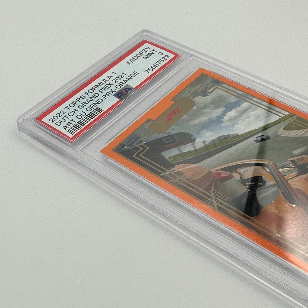PSA 9 - 02/25 ART DU GRAND PRIX #ADGPZV - DUTCH GRAND PRIX 2021 - ORANGE