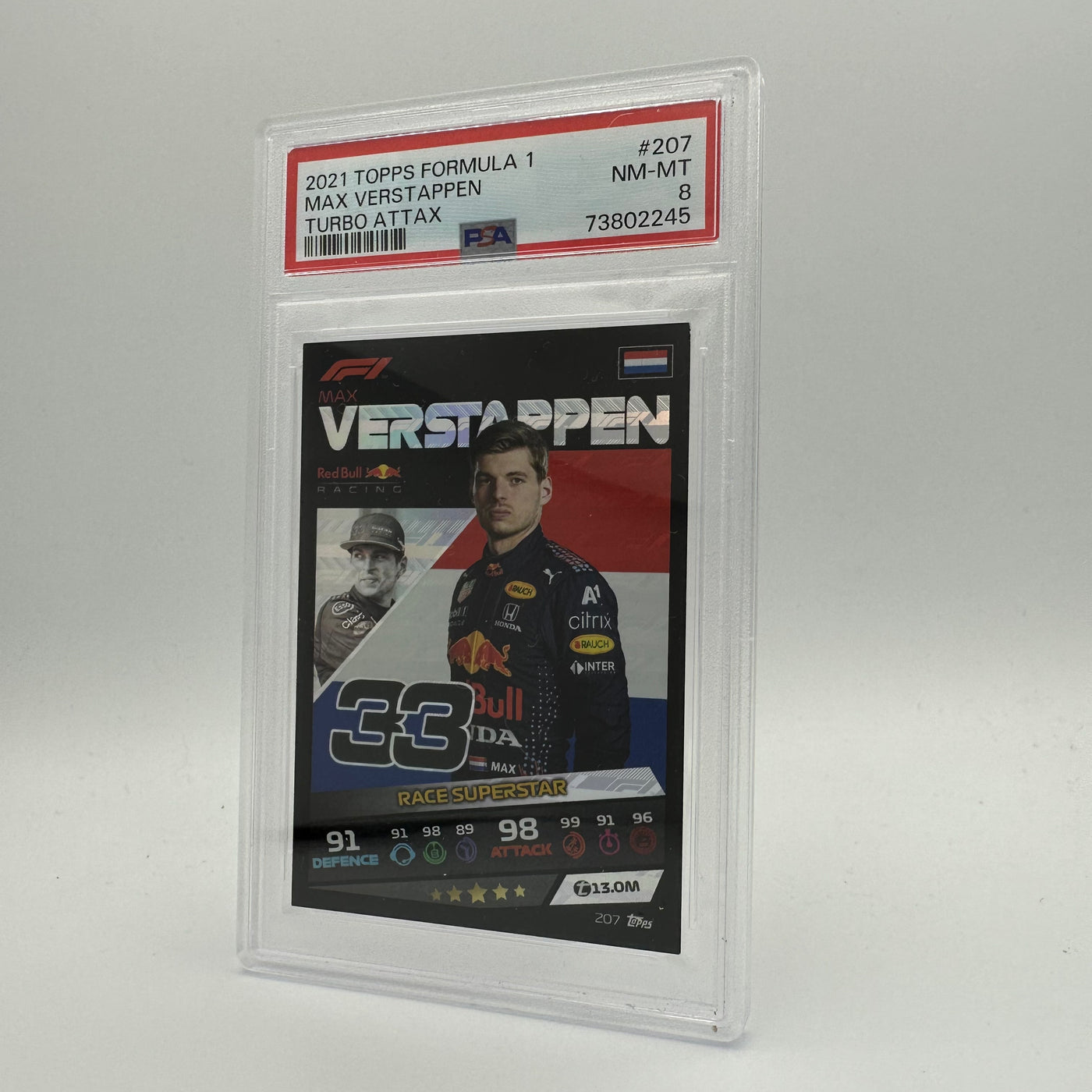 PSA 8 - MAX VERSTAPPEN #207