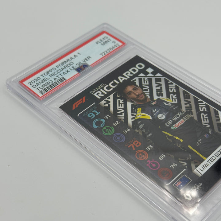 PSA 9 -   DANIEL RICCIARDO  #LE4S - LIMITED EDITION - SILVER