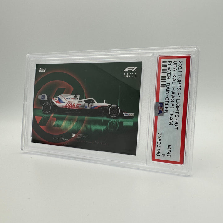 PSA 9 - 54/75 URALKALI HAAS F1 TEAM - POWERTRAIN - GREEN