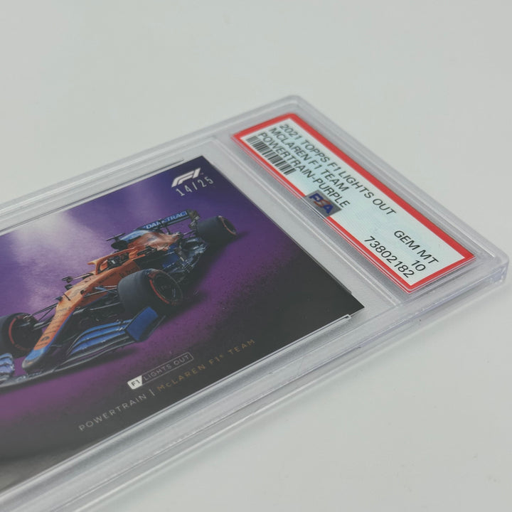 PSA 10 - 14/25 MCLAREN F1 TEAM - POWERTRAIN - PURPLE