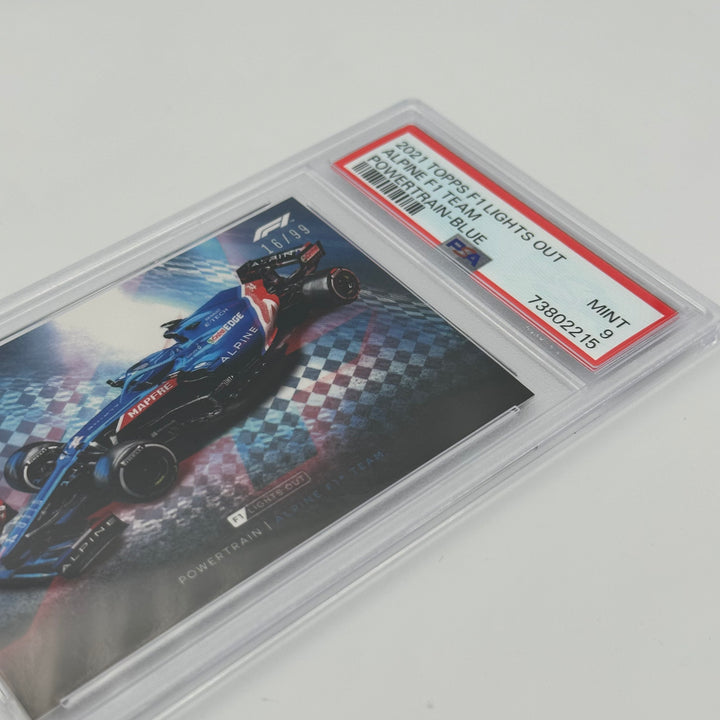 PSA 9 - 16/99 ALPINE F1 TEAM - POWERTRAIN - BLUE