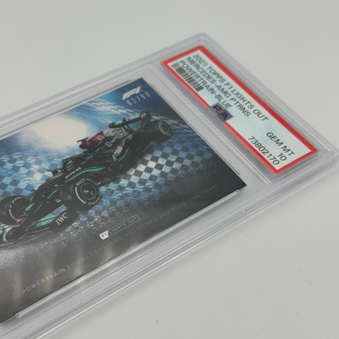 PSA 10 - 63/99 MERCEDES-AMG PETRONAS F1 TEAM - POWERTRAIN - BLUE
