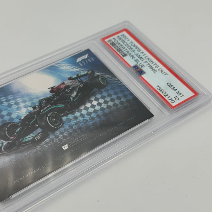 PSA 10 - 63/99 MERCEDES-AMG PETRONAS F1 TEAM - POWERTRAIN - BLUE