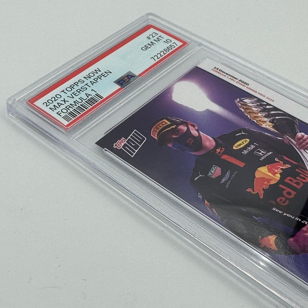PSA 10 - MAX VERSTAPPEN #23