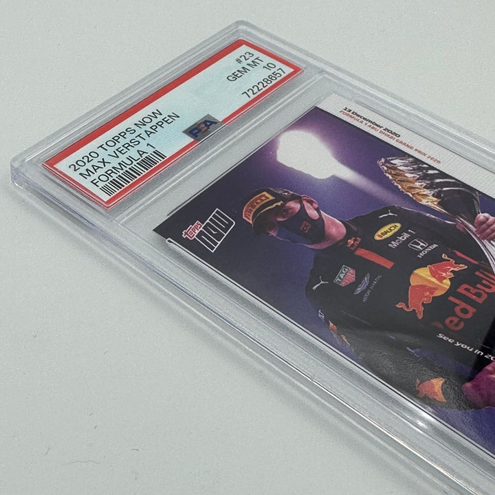 PSA 10 - MAX VERSTAPPEN #23