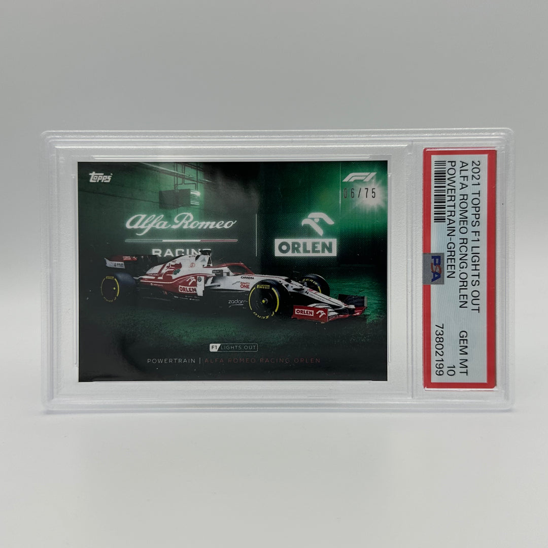 PSA 10 - 06/75 ALFA ROMEO RACING ORLEN - POWERTRAIN - GREEN