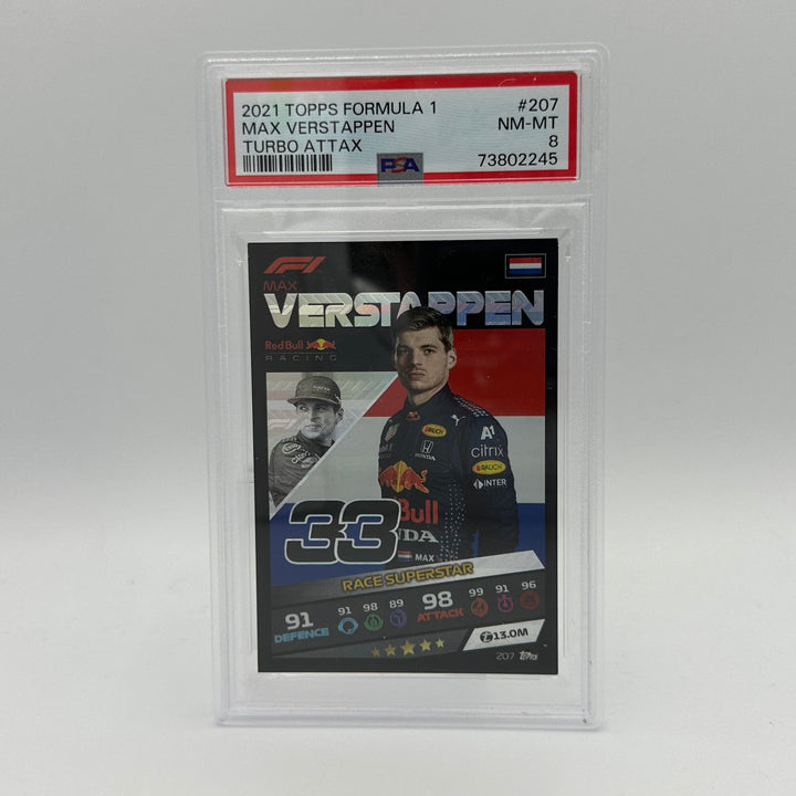 PSA 8 - MAX VERSTAPPEN #207