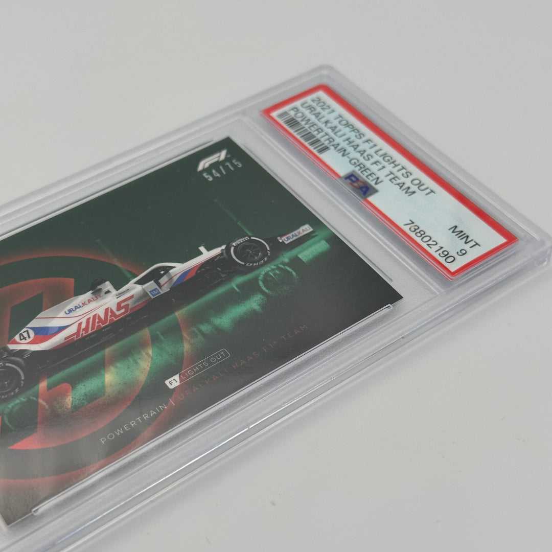 PSA 9 - 54/75 URALKALI HAAS F1 TEAM - POWERTRAIN - GREEN