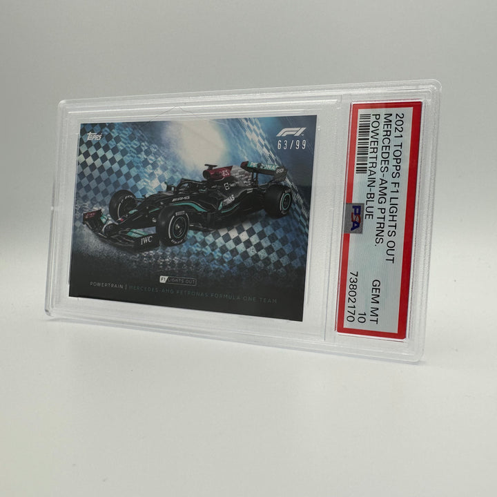 PSA 10 - 63/99 MERCEDES-AMG PETRONAS F1 TEAM - POWERTRAIN - BLUE