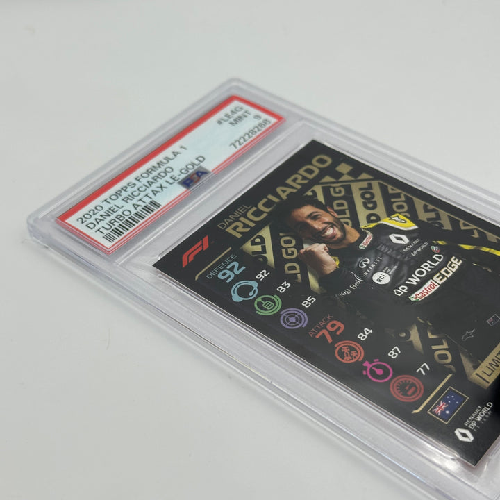 PSA 9 -   DANIEL RICCIARDO  #LE4G - LIMITED EDITION - GOLD