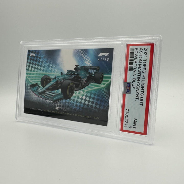 PSA 9 - 47/99 ASTON MARTIN COGNIZANT F1 TEAM - POWERTRAIN - BLUE