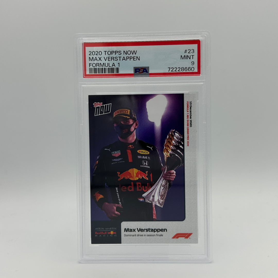PSA 9 - MAX VERSTAPPEN #23