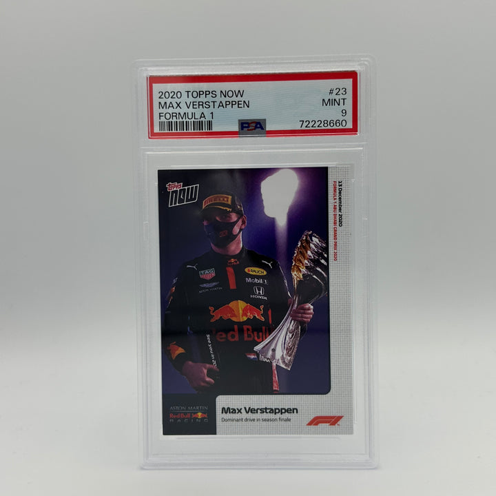 PSA 9 - MAX VERSTAPPEN #23