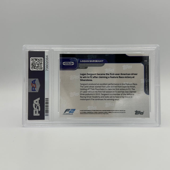 PSA 10 - 75/99 LOGAN SARGEANT #36 - BLACK