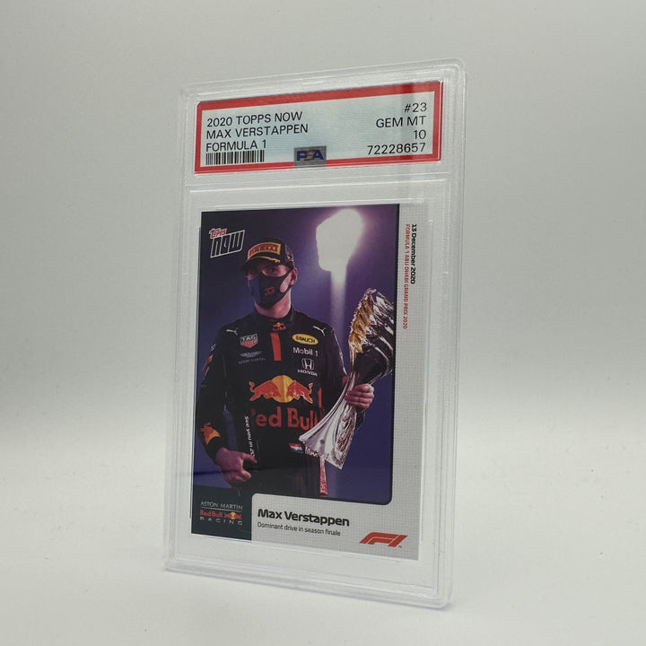 PSA 10 - MAX VERSTAPPEN #23