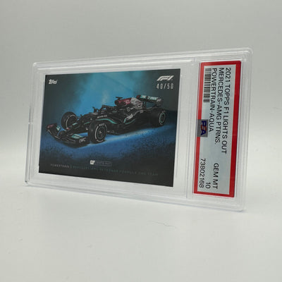PSA 10 - 40/50 MERCEDES-AMG PETRONAS F1 TEAM - POWERTRAIN - AQUA