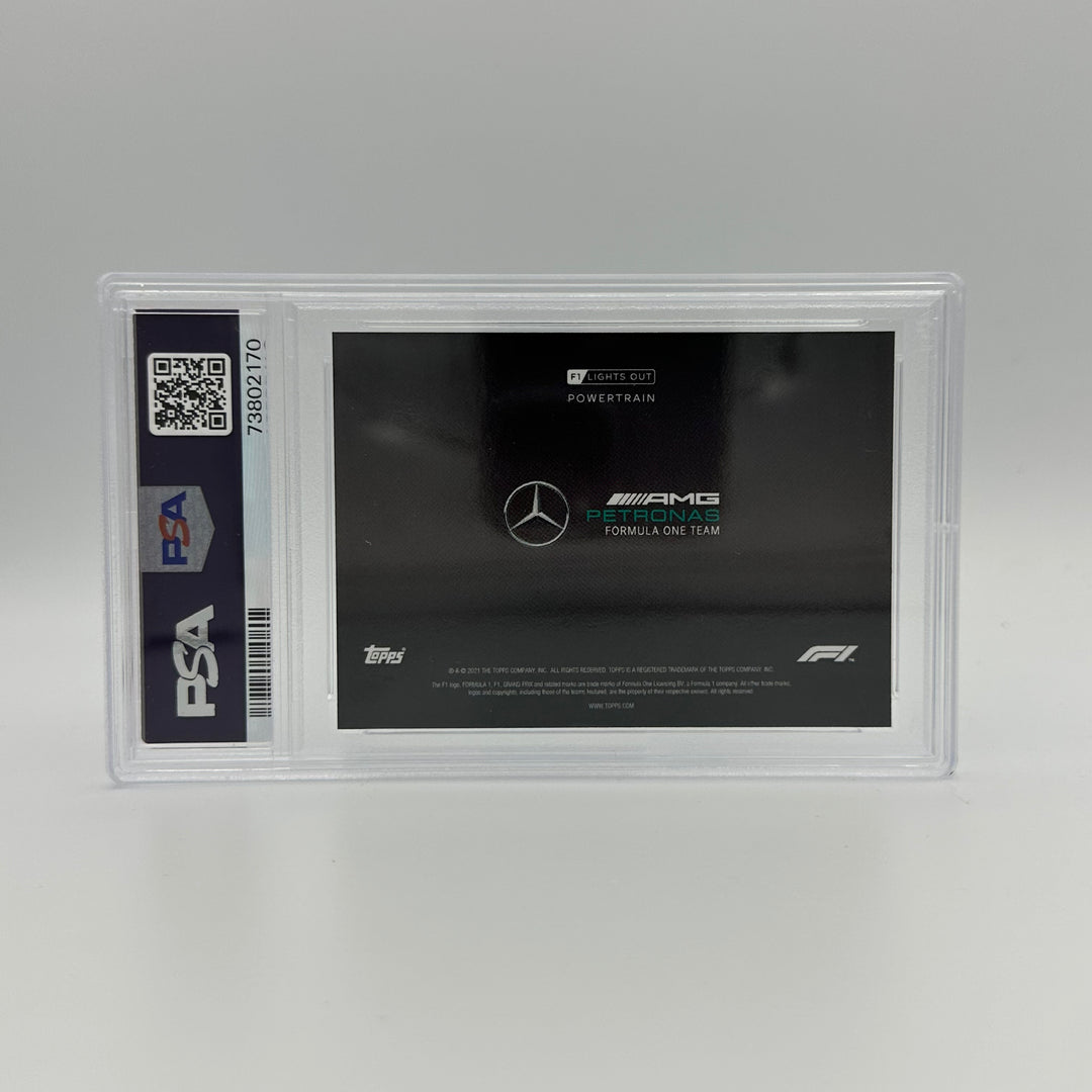 PSA 10 - 63/99 MERCEDES-AMG PETRONAS F1 TEAM - POWERTRAIN - BLUE