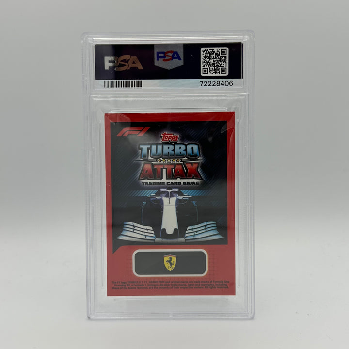 PSA 8 -   CHARLES LECLERC  #LE3S - LIMITED EDITION - SILVER