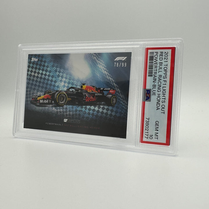 PSA 10 - 78/99 RED BULL RACING HONDA - POWERTRAIN - BLUE