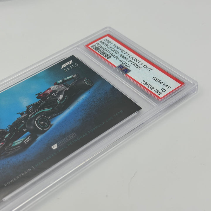 PSA 10 - 40/50 MERCEDES-AMG PETRONAS F1 TEAM - POWERTRAIN - AQUA
