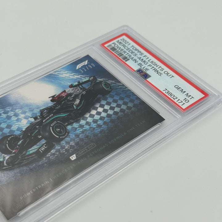 PSA 10 - 33/99 MERCEDES-AMG PETRONAS F1 TEAM - POWERTRAIN - BLUE