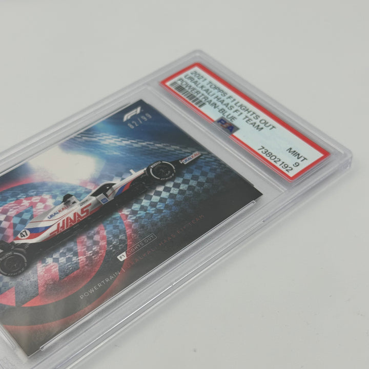 PSA 9 - 82/99 URALKALI HAAS F1 TEAM - POWERTRAIN - BLUE