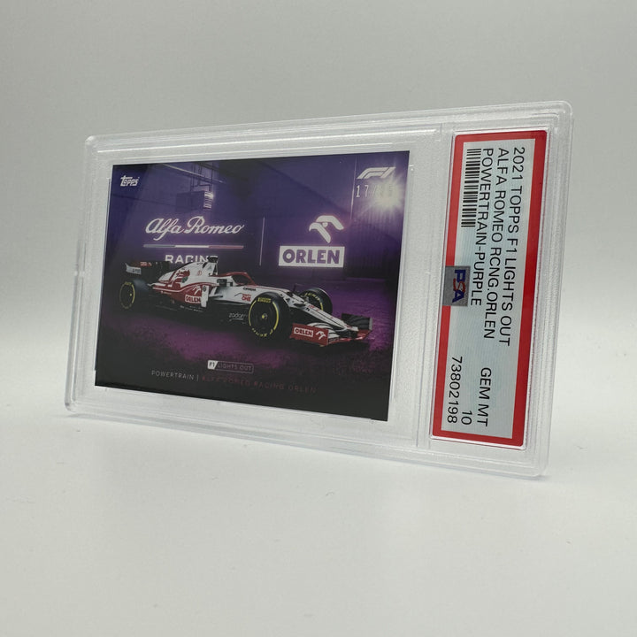 PSA 10 - 17/25 ALFA ROMEO RACING ORLEN - POWERTRAIN - PURPLE