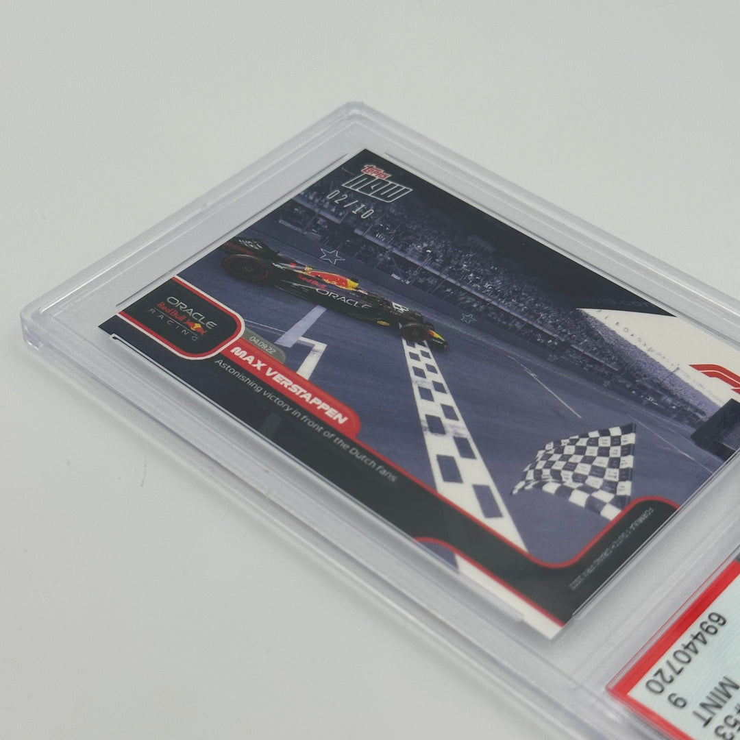 PSA 9 - 2/10 MAX VERSTAPPEN #53 - BLUE