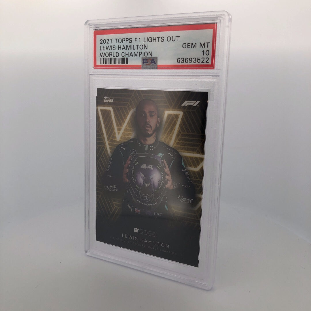 PSA 10 - Lewis Hamilton - Drivers - Base Card