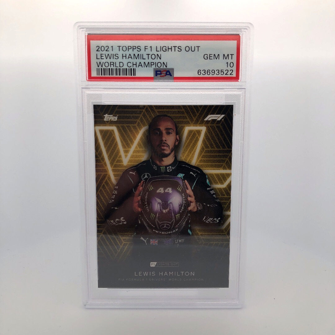 PSA 10 - Lewis Hamilton - Drivers - Base Card